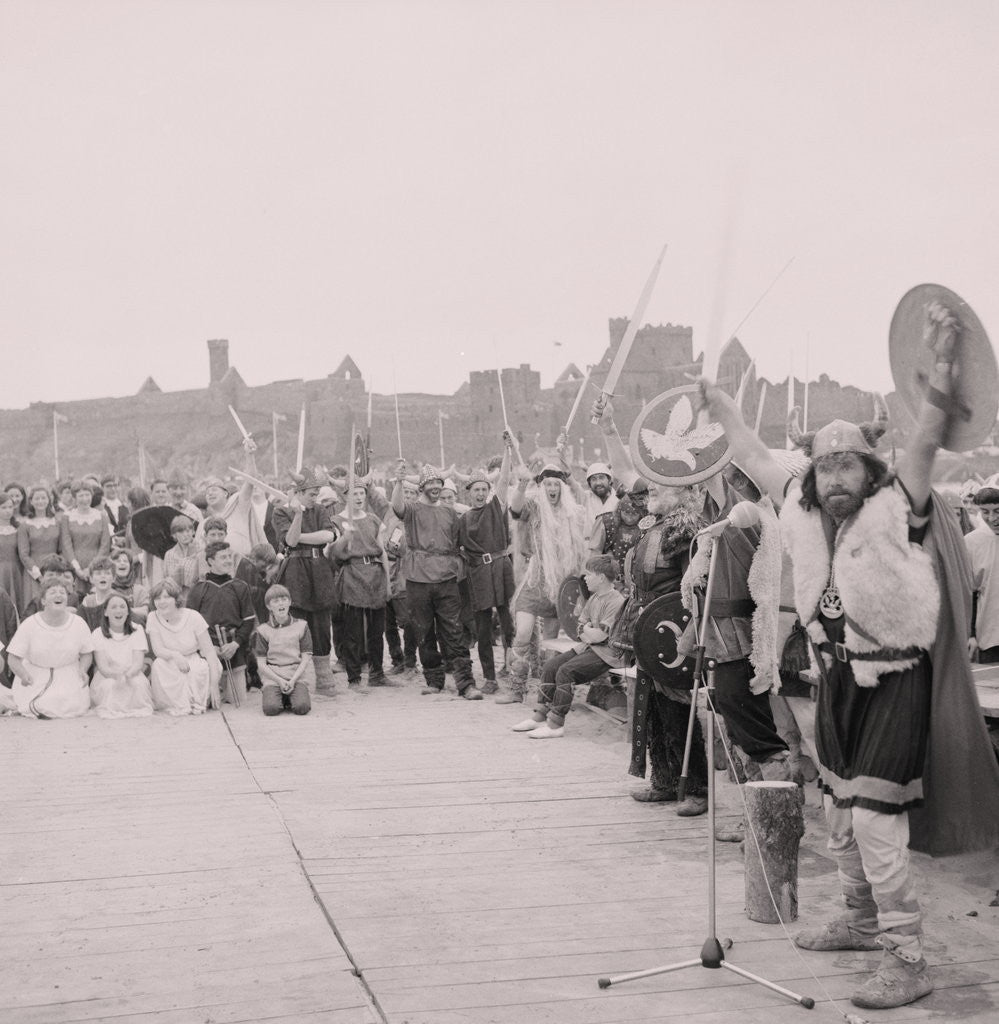 Detail of Peel Viking Festival by Manx Press Pictures