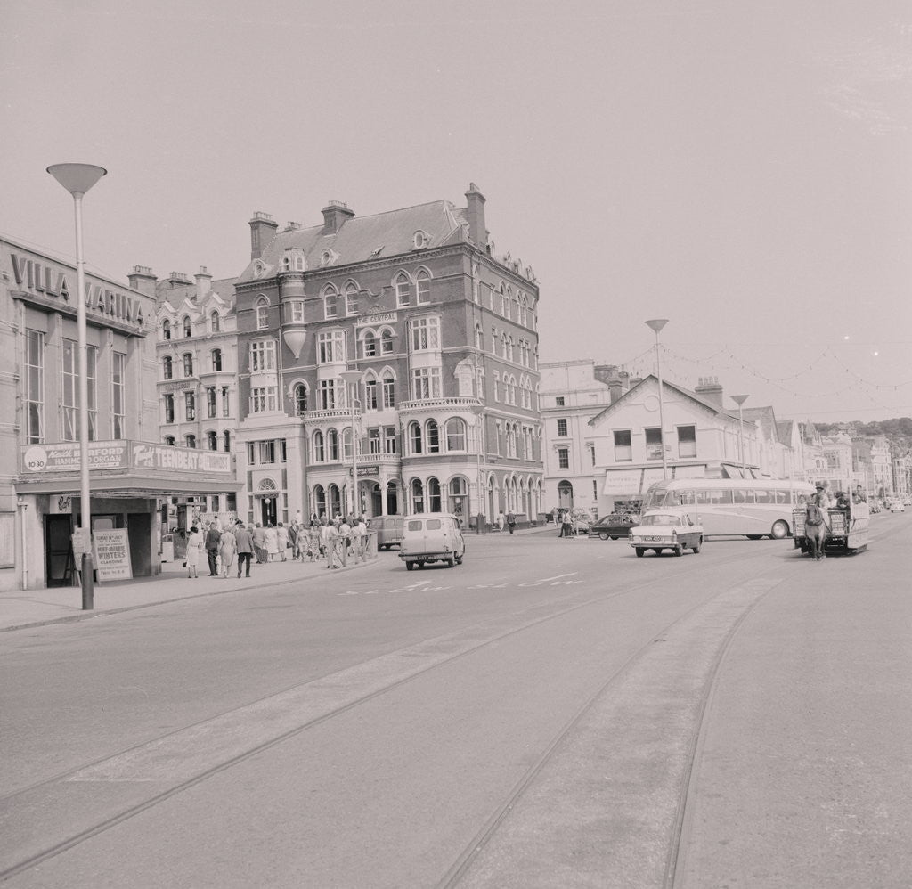 Detail of Central hotel by Manx Press Pictures