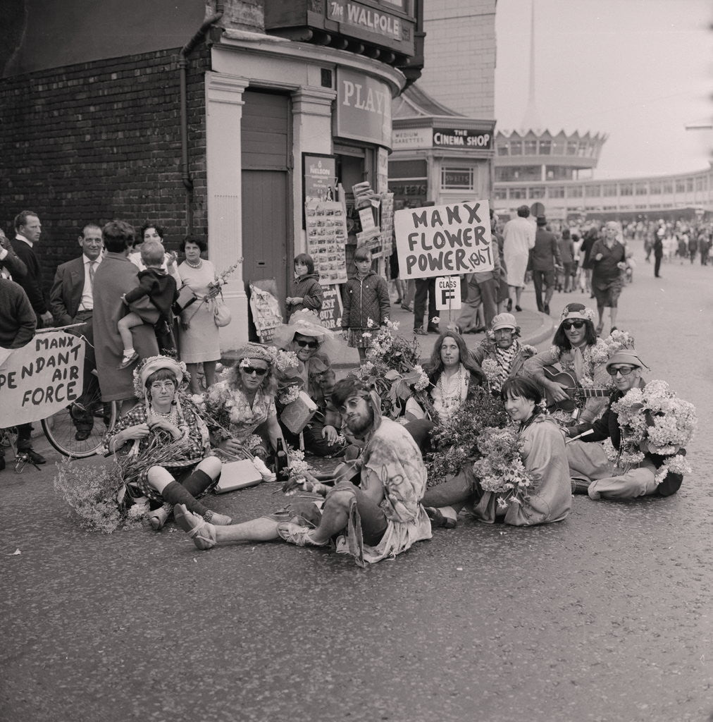 Detail of Douglas Carnival by Manx Press Pictures