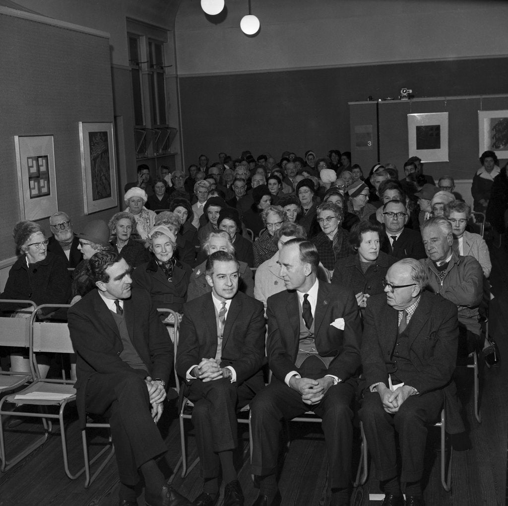 Detail of Lecture, Manx Museum, Douglas by Manx Press Pictures