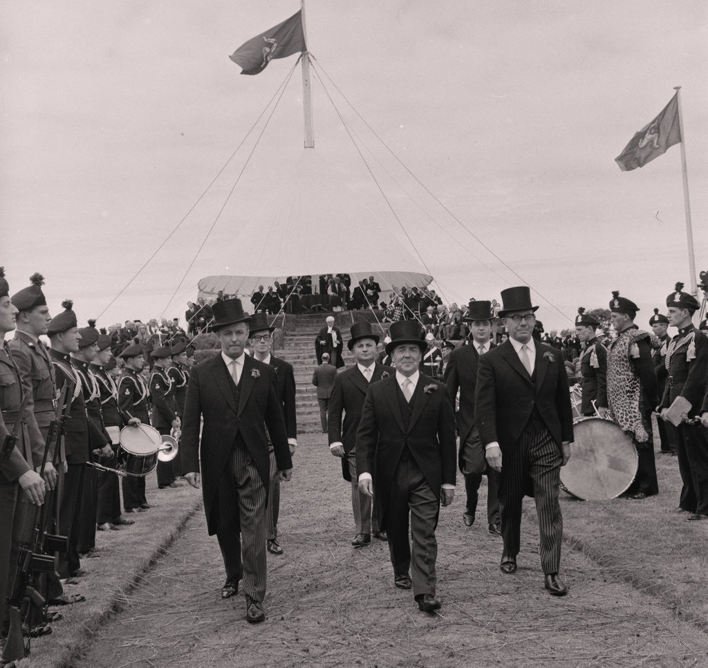 Detail of Tynwald Day ceremony by Manx Press Pictures