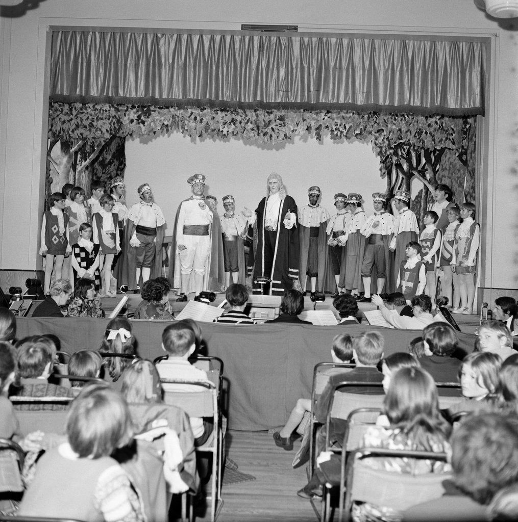 Detail of Ramsey Grammar School play by Manx Press Pictures