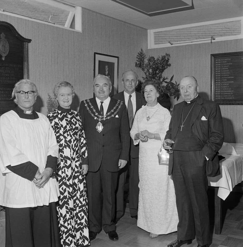 Detail of Opening of Ramsey Town Hall by Manx Press Pictures