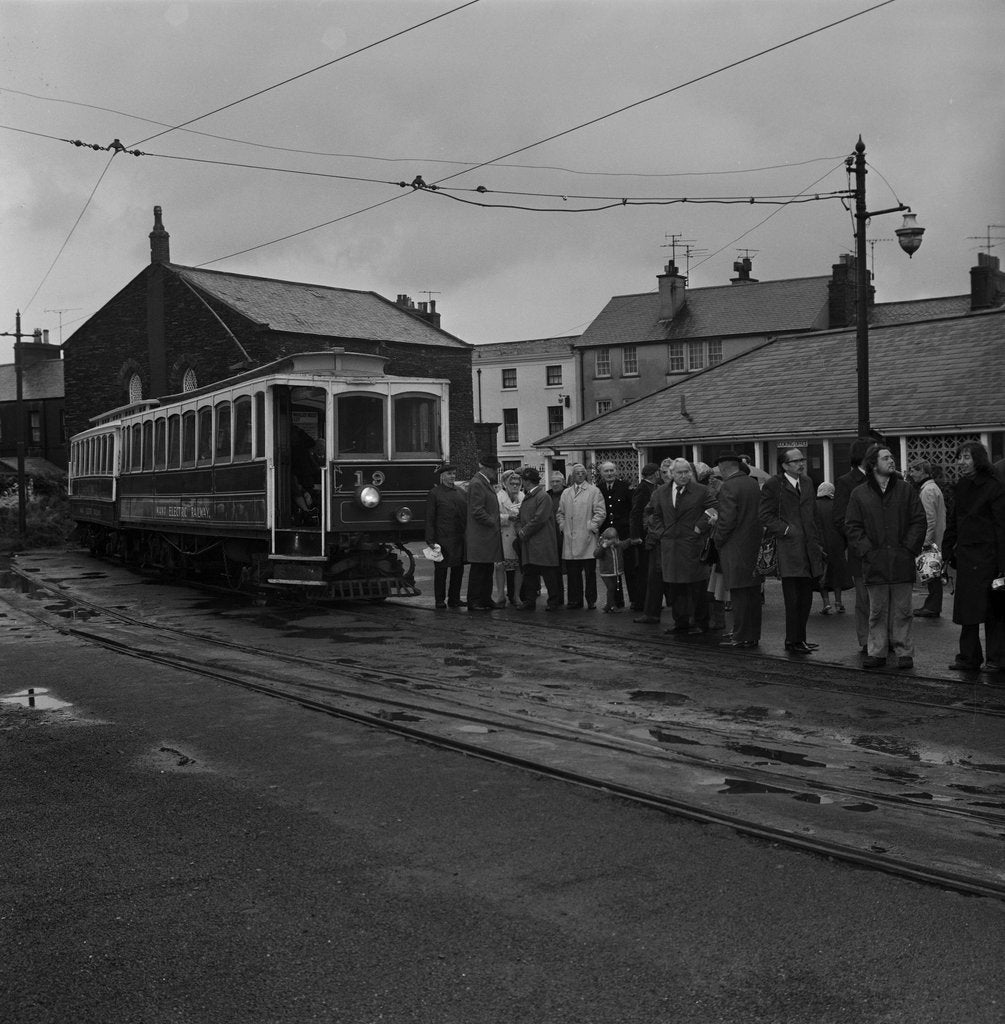 Detail of 'Last tram to Ramsey' by Manx Press Pictures