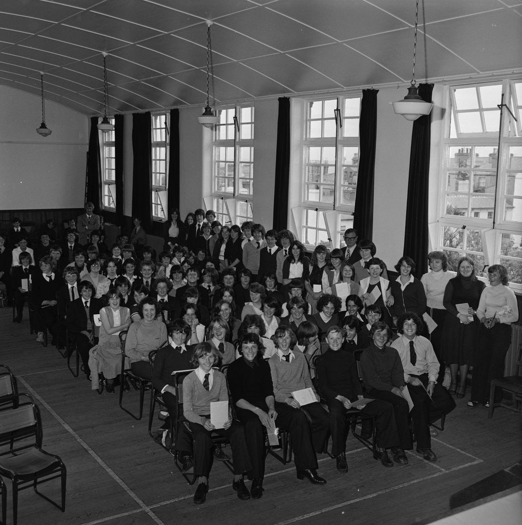 Detail of St Ninian’s school leavers by Manx Press Pictures