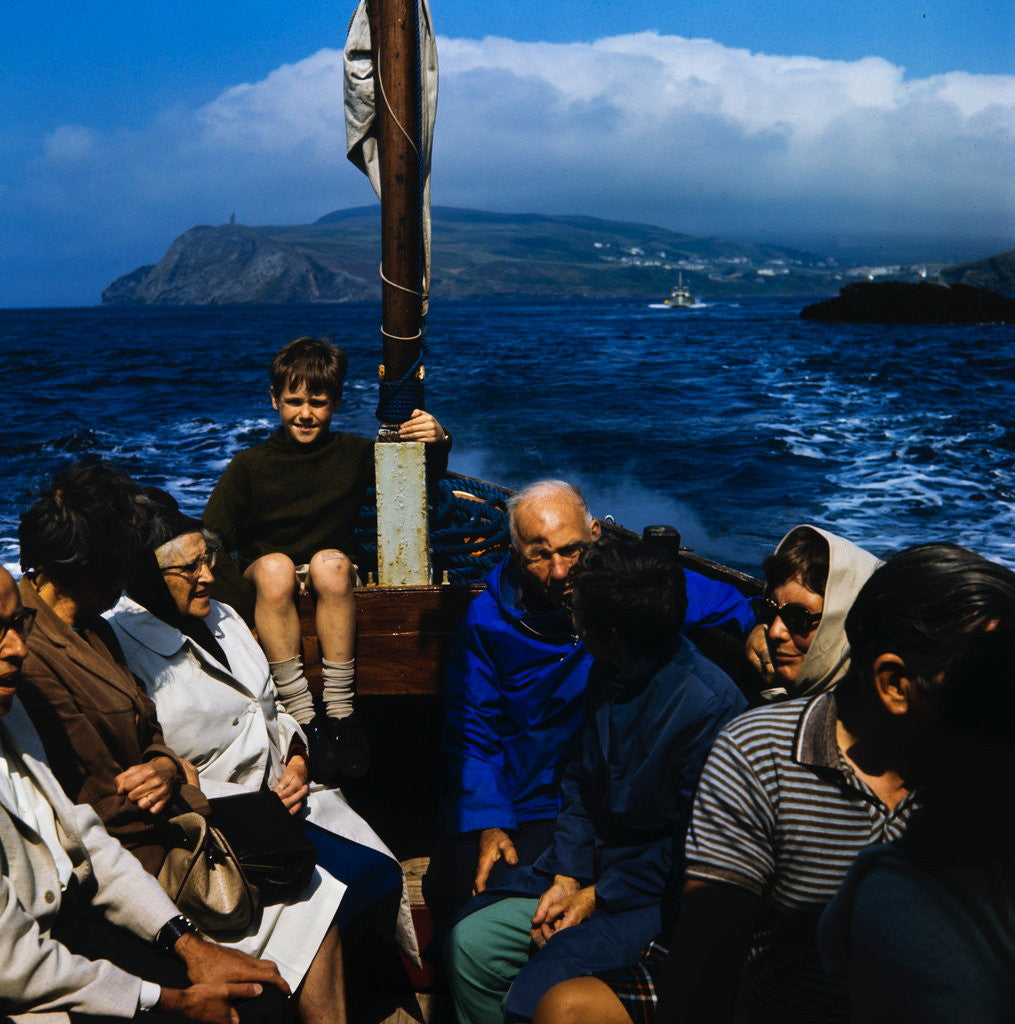 Detail of Boat trip to The Calf by Manx Press Pictures