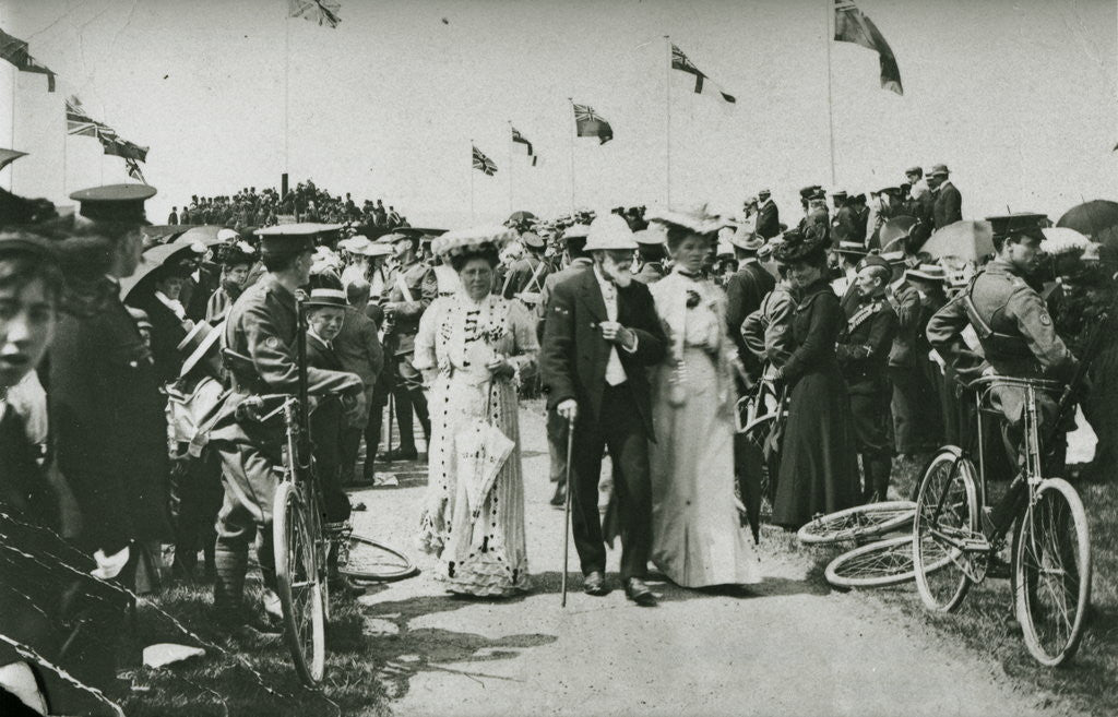 Detail of Tynwald Day crowds by Anonymous