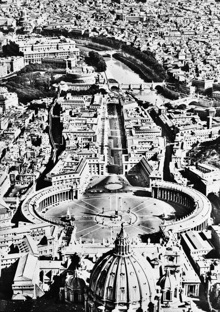 Detail of Vatican City by Corbis