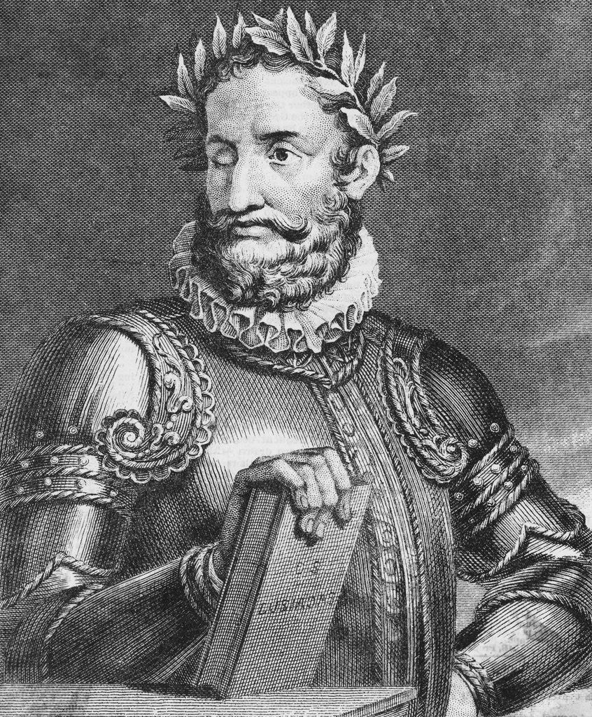 Detail of Portrait of Luis de Camoens by Corbis