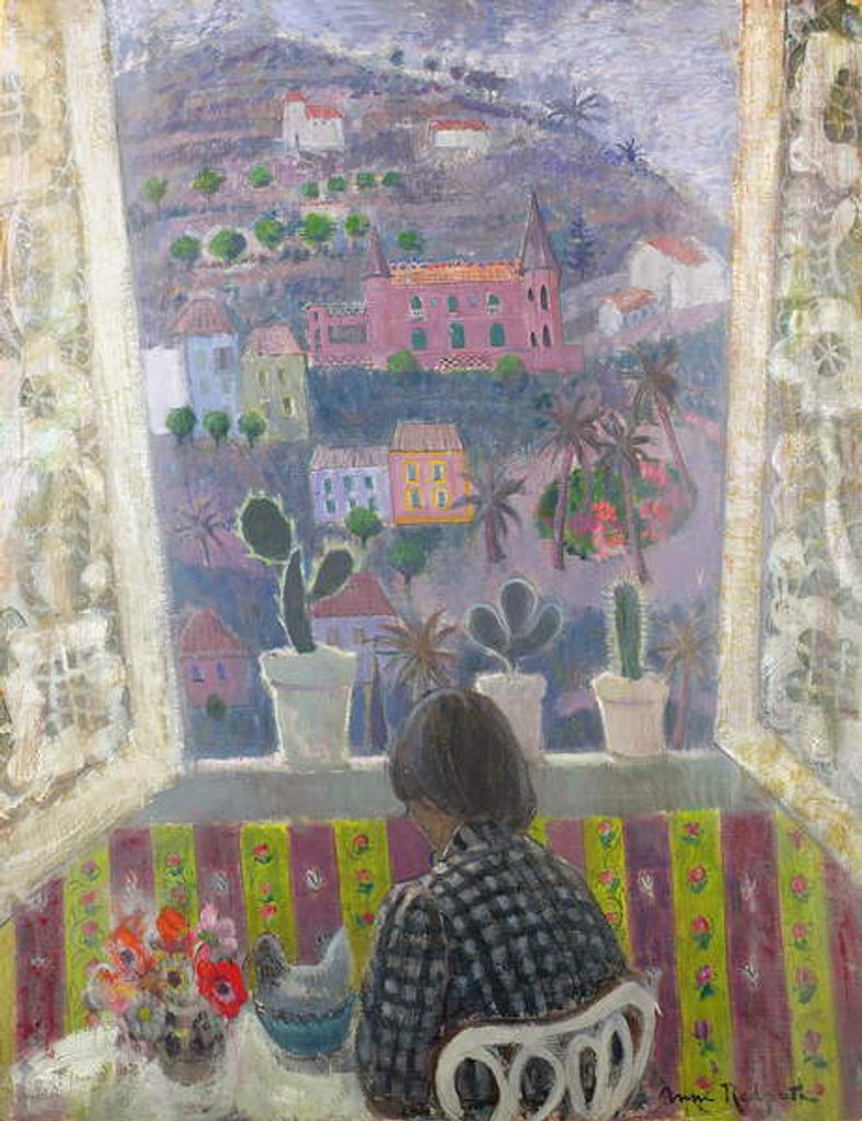 Detail of Window in Menton by Anne Redpath