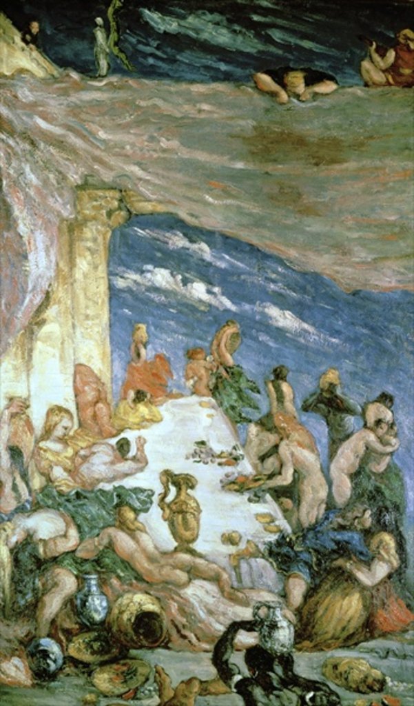 Detail of The Orgy, c.1866-68 by Paul Cezanne