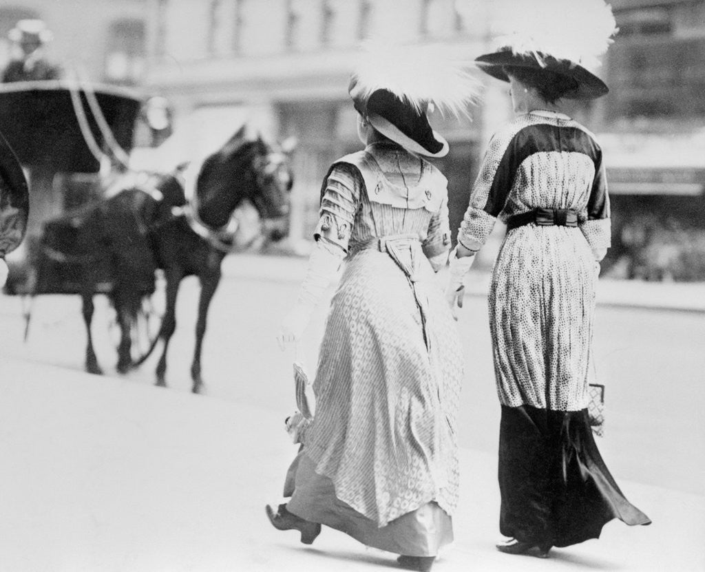 Detail of Fashionable London Ladies by Corbis