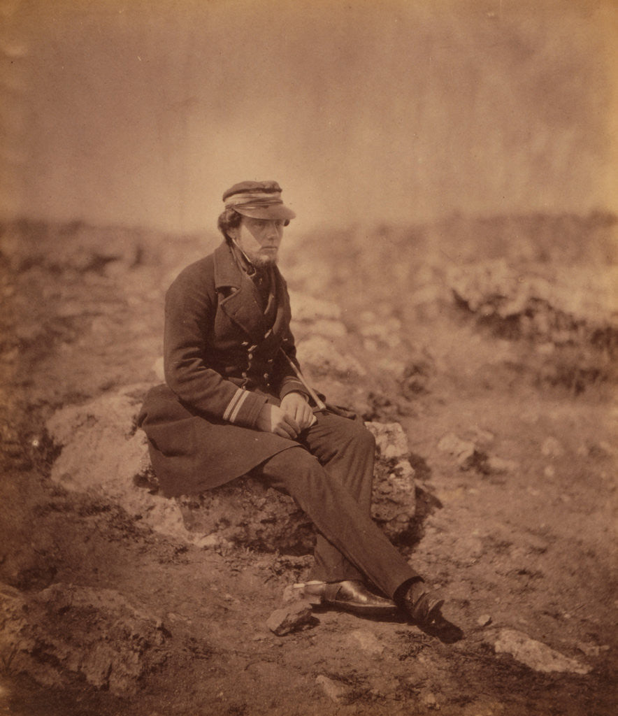 Detail of Commander Maxse, Crimean War by Roger Fenton