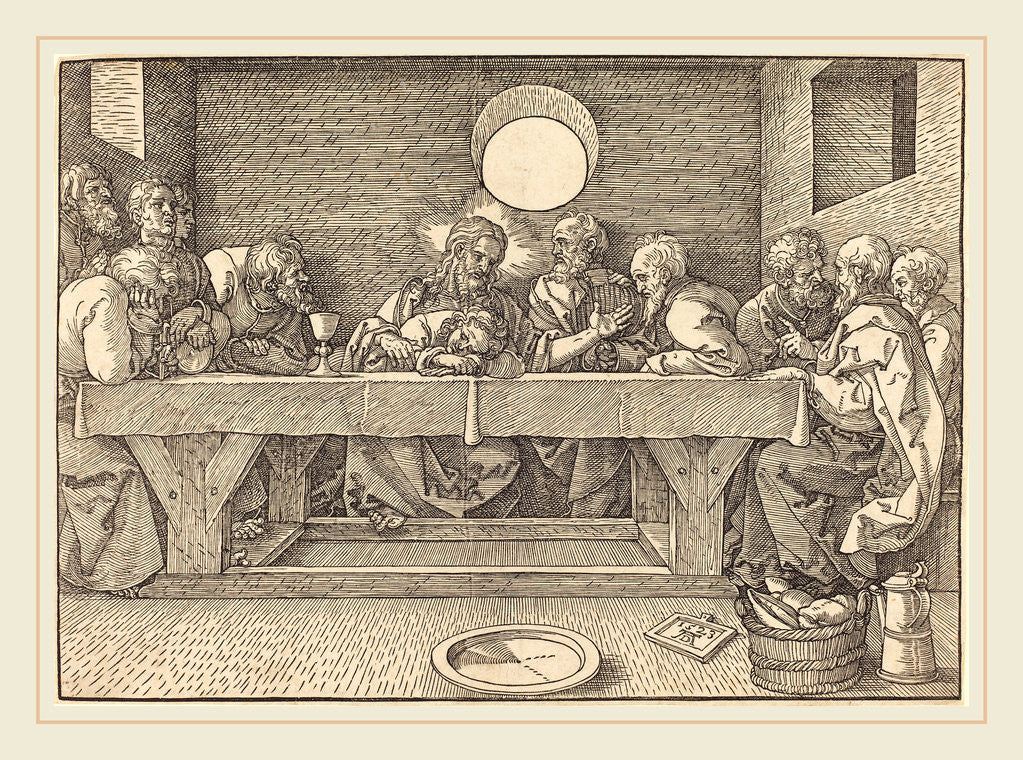 Detail of The Last Supper, 1523 by Albrecht Dürer