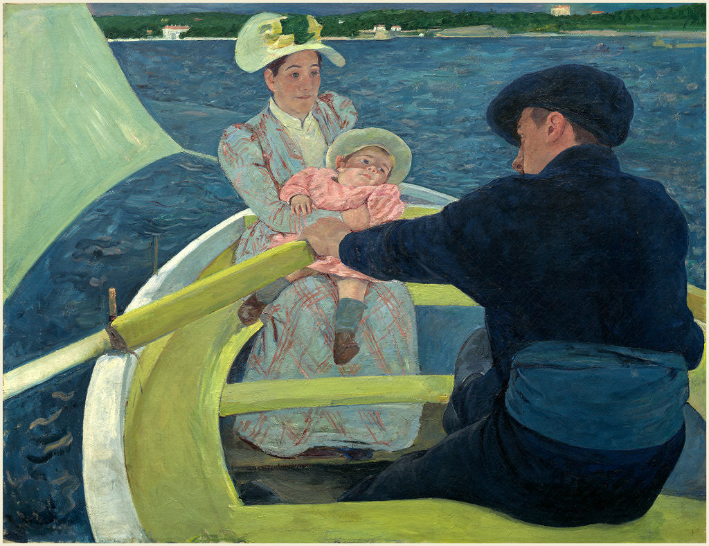 Detail of American, The Boating Party by Mary Cassatt