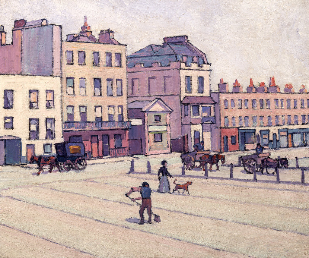 Detail of The Weigh House, Cumberland Market by Robert Polhill Bevan