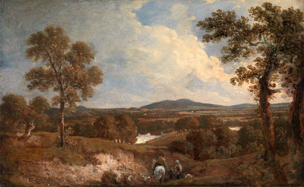 Detail of Landscape with Figures in the Foreground by George Howland Beaumont