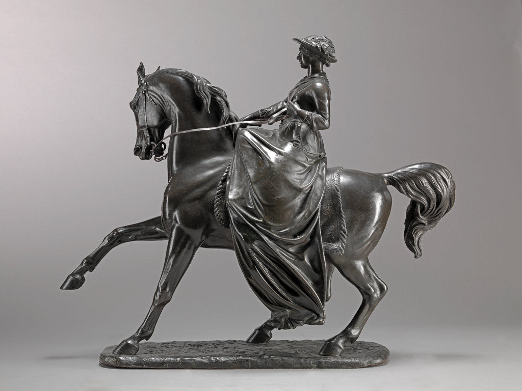 Detail of Queen Victoria on Horseback by Thomas Thornycroft