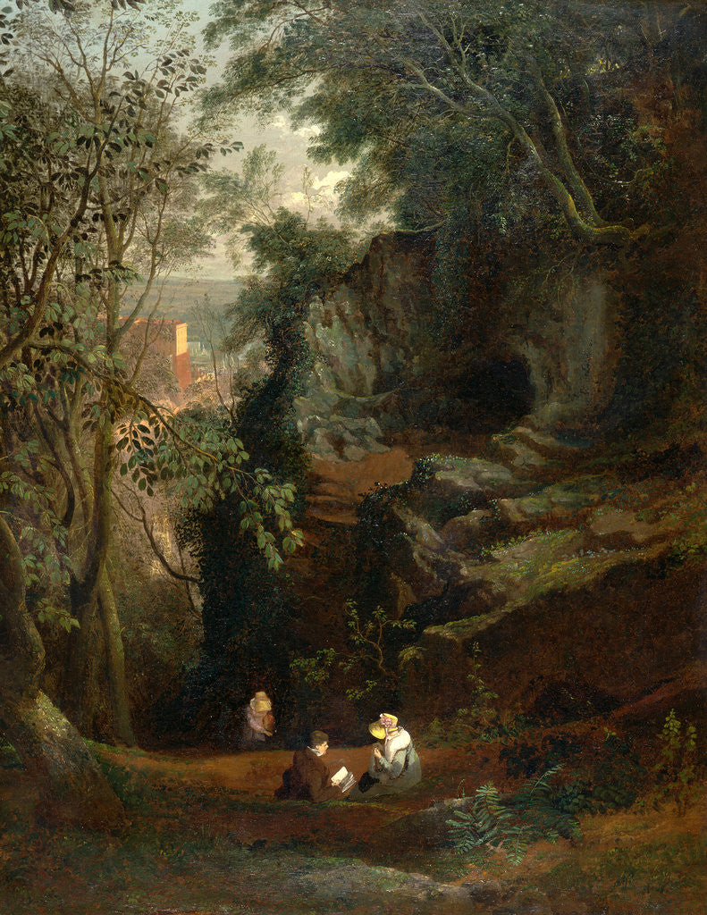 Detail of Landscape near Clifton by Francis Danby