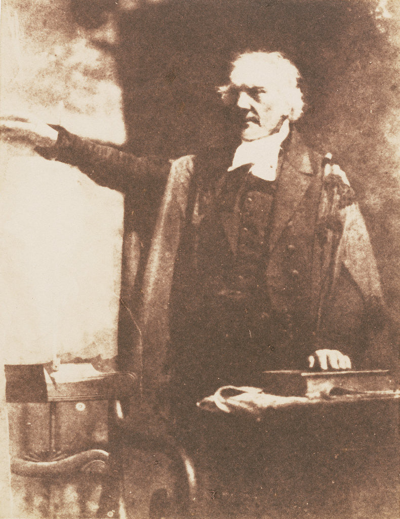 Detail of Thomas Chalmers, D. D. by Hill & Adamson