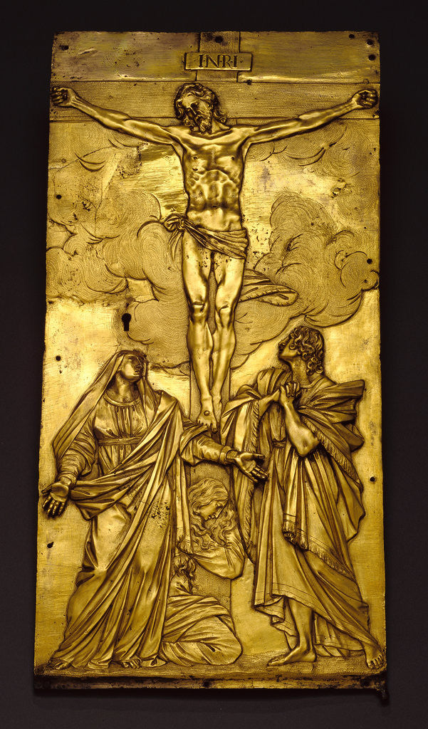 Detail of Tabernacle Door with the Crucifixion by Francesco Mochi