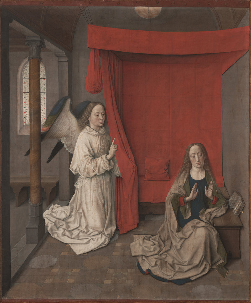 Detail of The Annunciation by Dieric Bouts