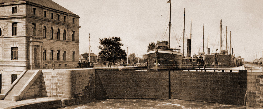 Detail of Leaving the Poe Lock, Sault Ste. Marie by Anonymous