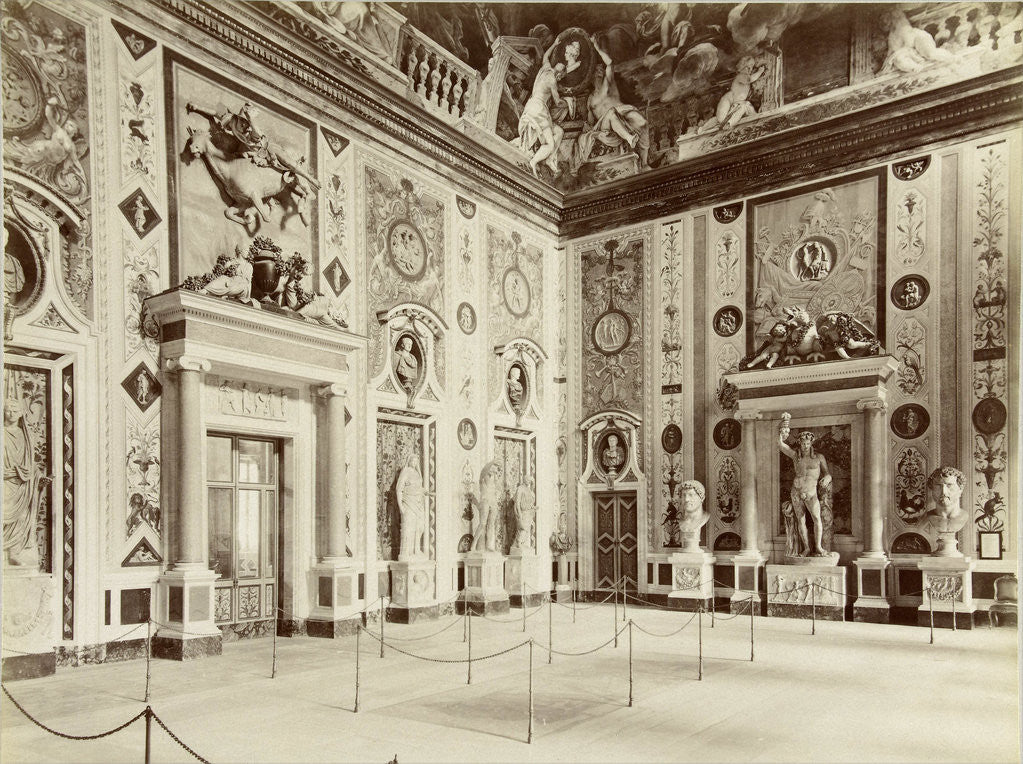 Detail of Interior of the Villa Borghese by Fratelli Alinari