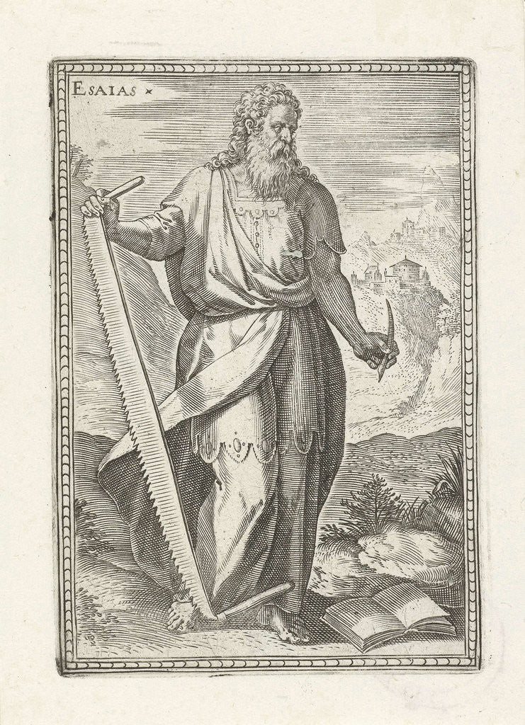 Detail of Prophet Isaiah by Crispijn van den Broeck