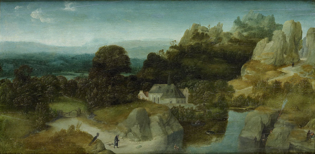 Detail of Landscape with the Temptation of Saint Antony Abbot by Workshop of Joachim Patinir