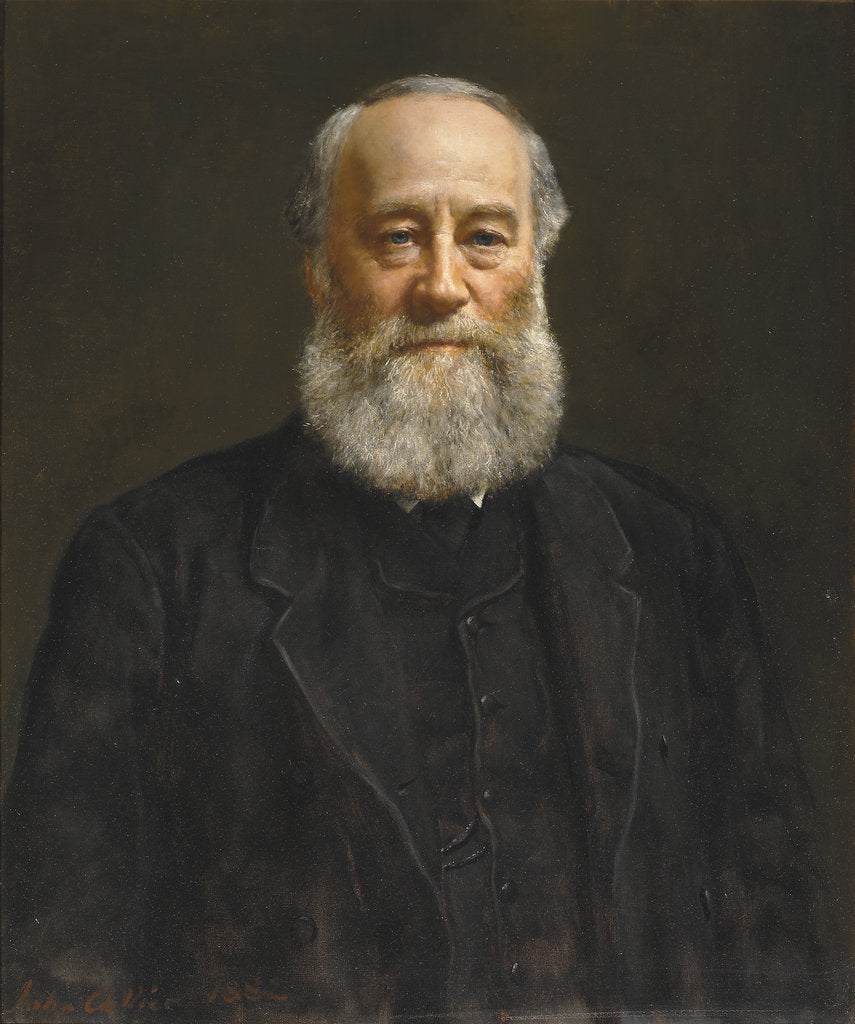 Detail of Portrait of James Prescott Joule (1818-1889) by John Collier