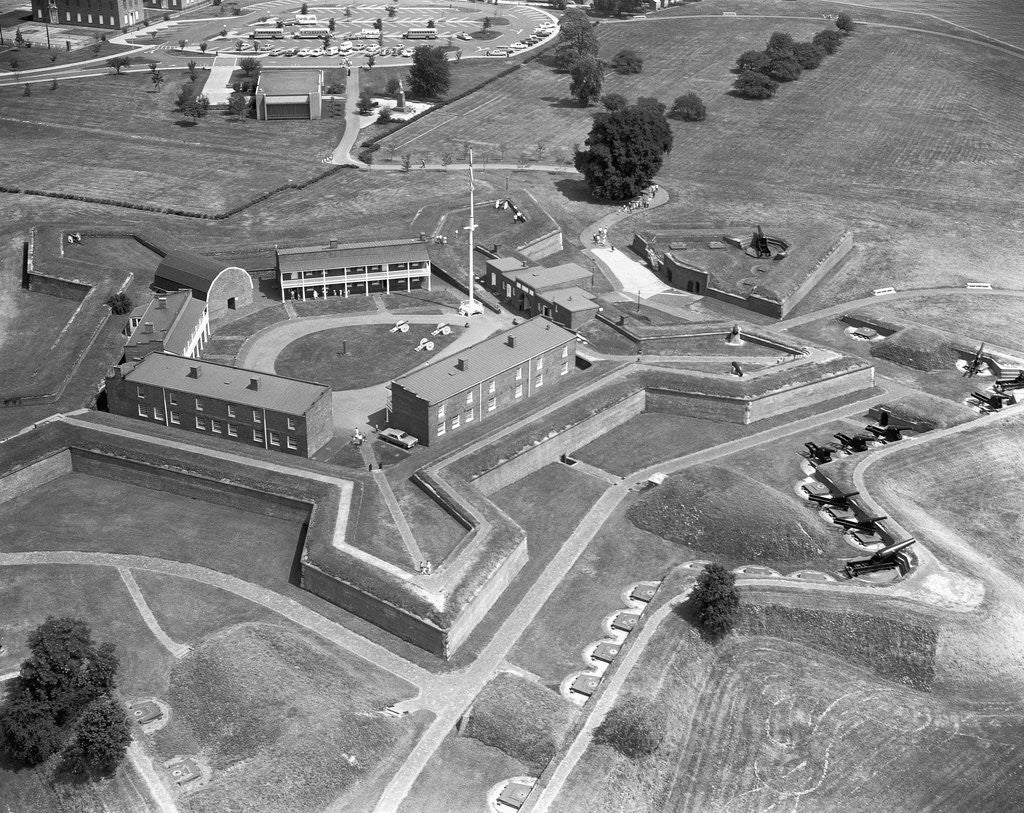 Detail of Aerial View of Fort McHenry by Corbis