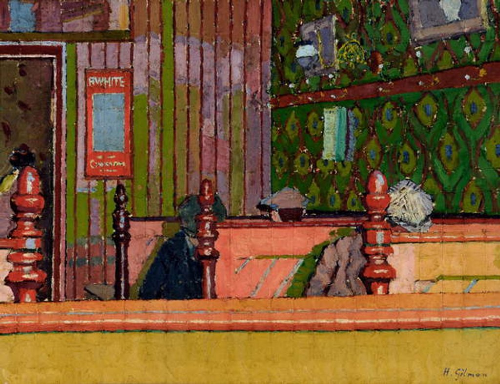 Detail of Eating House, c.1914 by Harold Gilman