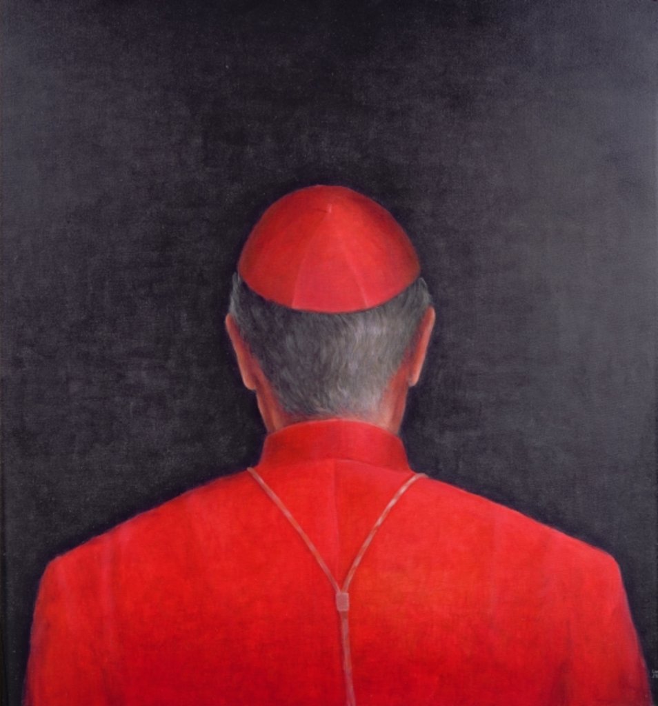 Detail of Cardinal, 2005 by Lincoln Seligman