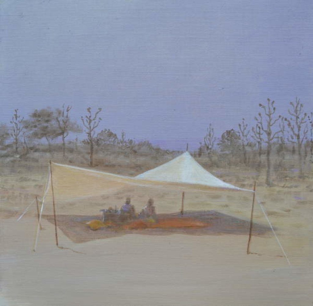 Detail of Tea in the Tent by Lincoln Seligman