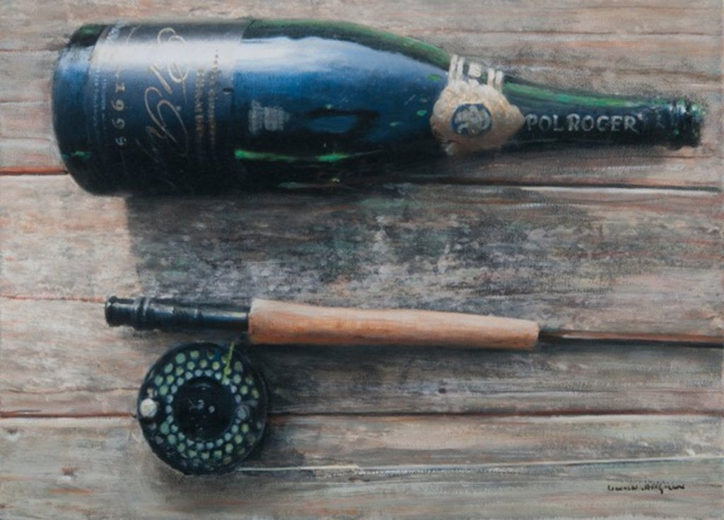 Detail of Bottle and Rod I, 2012 by Lincoln Seligman
