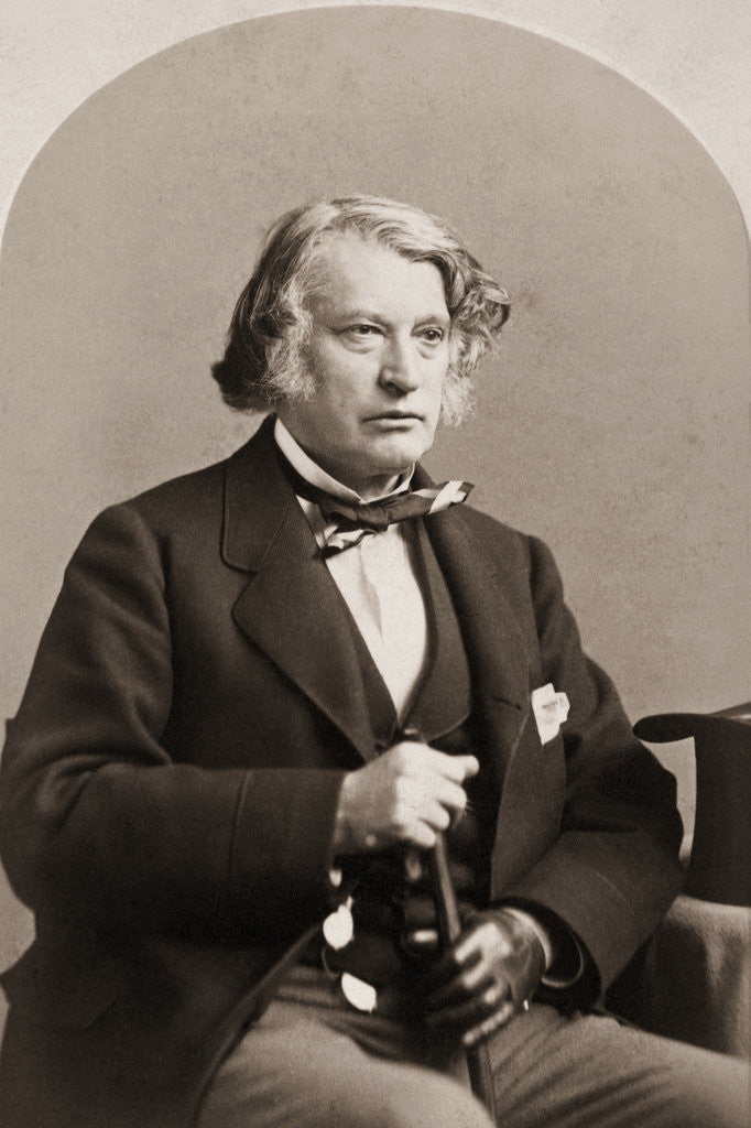 Detail of Portrait of Charles Sumner by Corbis