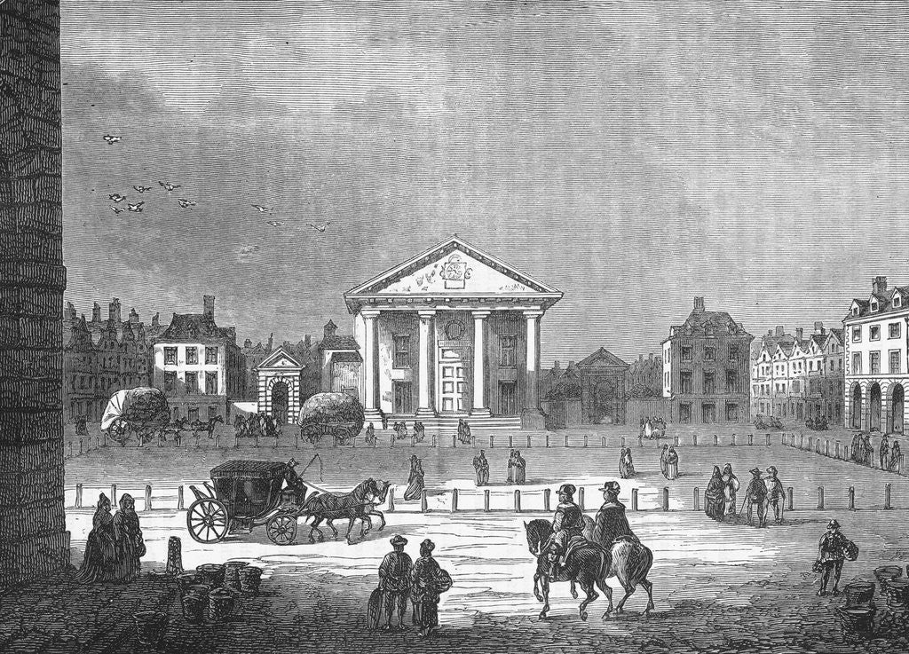 Detail of Covent Garden in 17th Century by Corbis