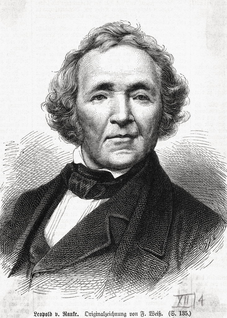 Detail of Leopold von Ranke by Corbis