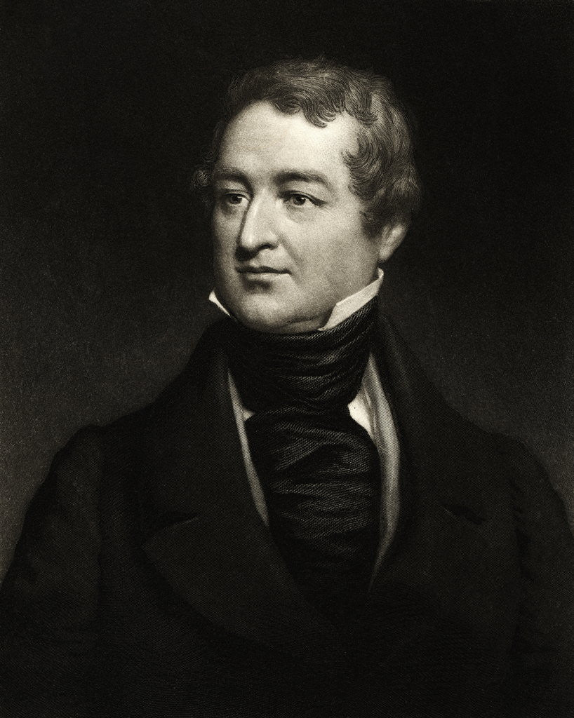 Detail of Portrait of Sir Robert Peel by Corbis