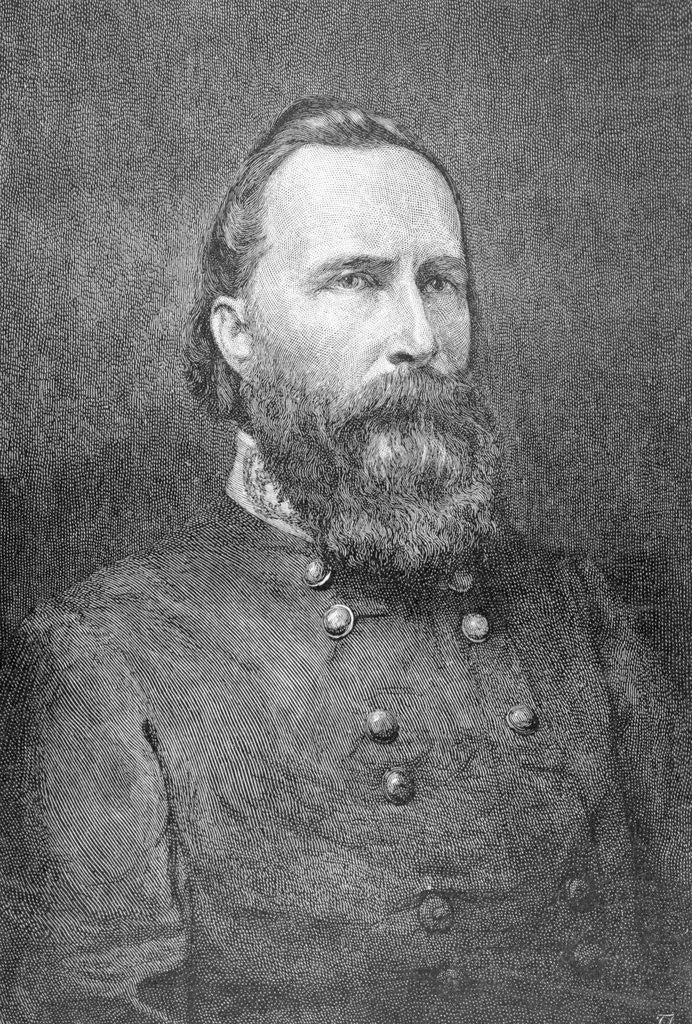 Detail of Portrait of Military Officer James Longstreet by Corbis