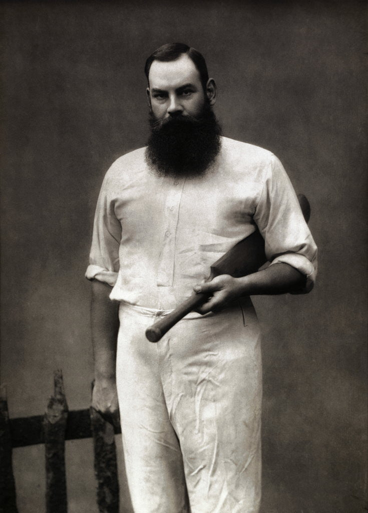 Detail of Champion Cricketer W.G. Grace by Corbis