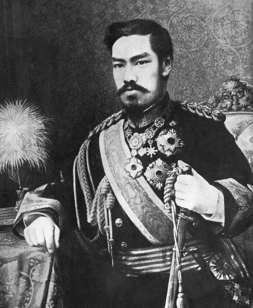 Detail of Mutsuhito, Emperor of Japan by Corbis