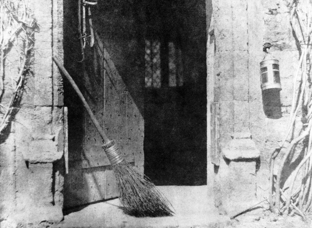 Detail of The Open Door by William Henry Fox Talbot