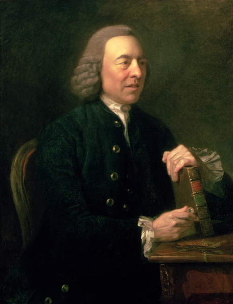 Detail of Benjamin Stillingfleet by Johann Zoffany