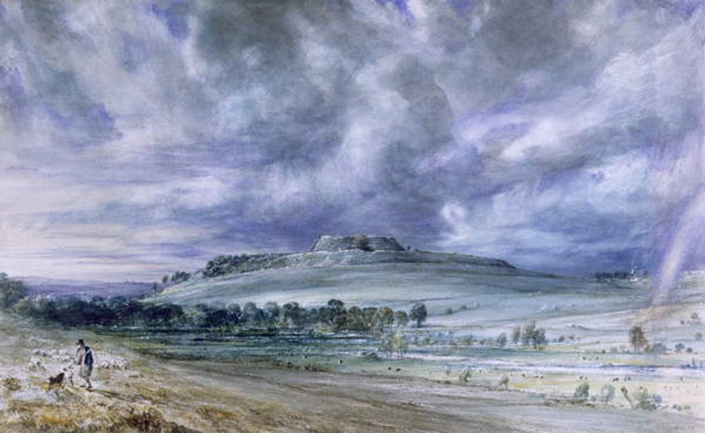 Detail of Old Sarum by John Constable