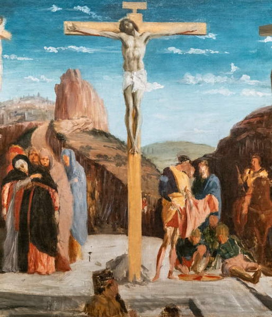 Detail of Calvary. 1861 by Edgar Degas