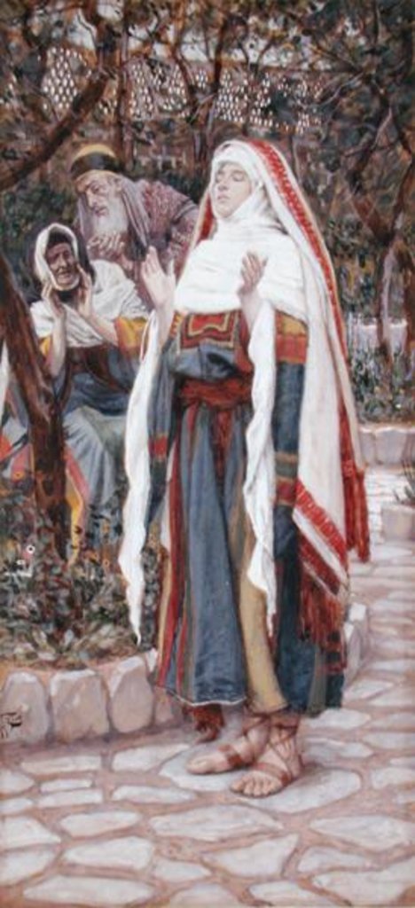 Detail of The Magnificat by James Jacques Joseph Tissot