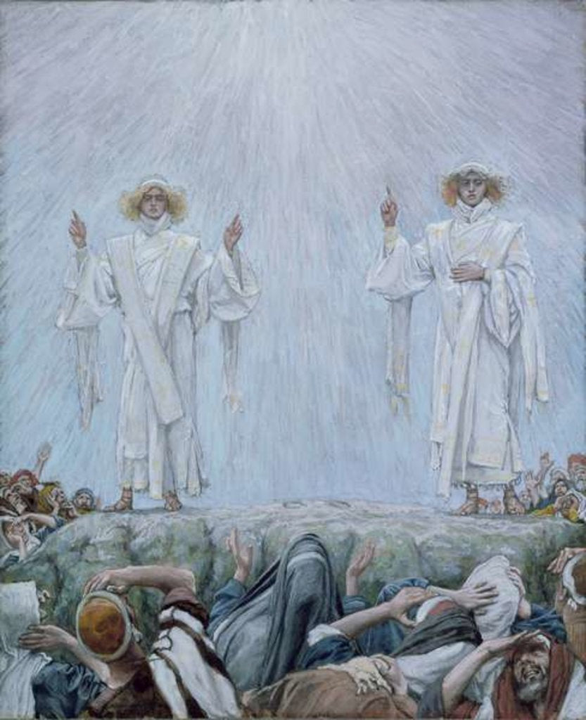 Detail of The Ascension, c.1884-96 by James Jacques Joseph Tissot