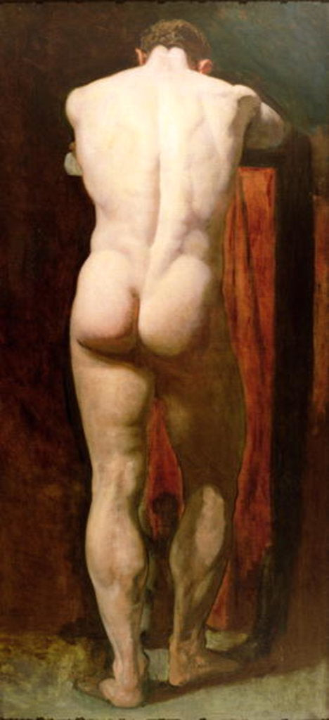 Detail of Standing Male Nude by William Etty